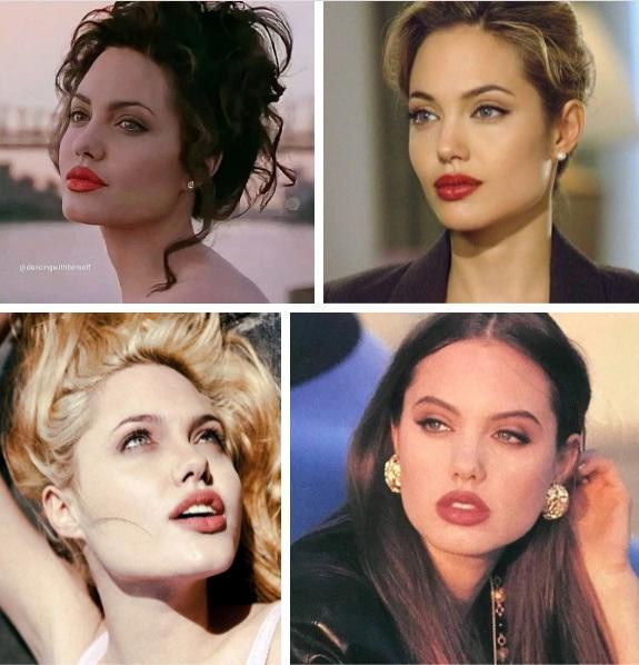 Angelina Jolie considers all makeup styles, but there is one style that doesn't dare to try again-2