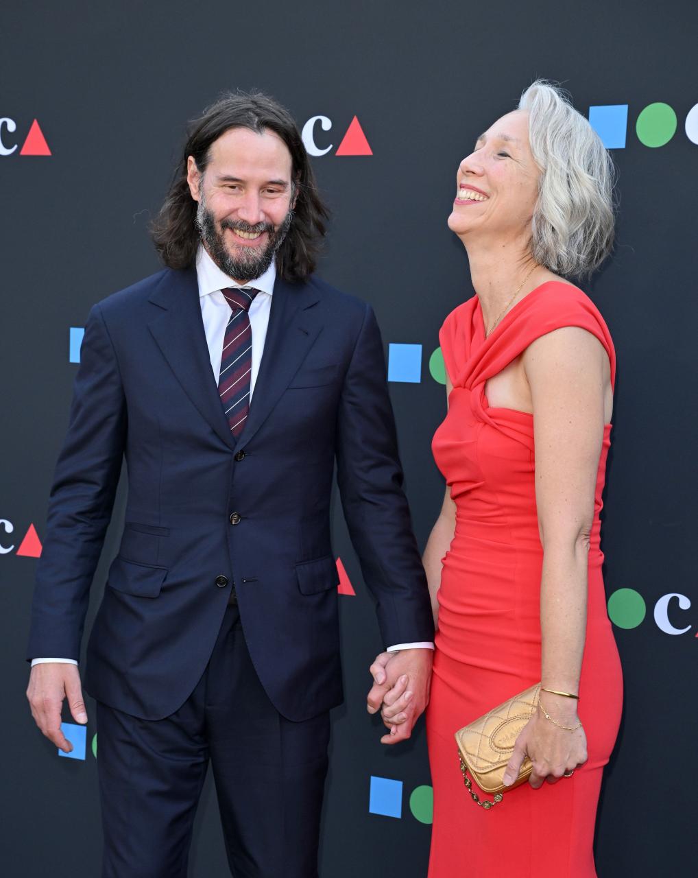 Keanu Reeves Recalls Sweet Moment 'In Bed' With Girlfriend Alexandra Grant | HuffPost Entertainment