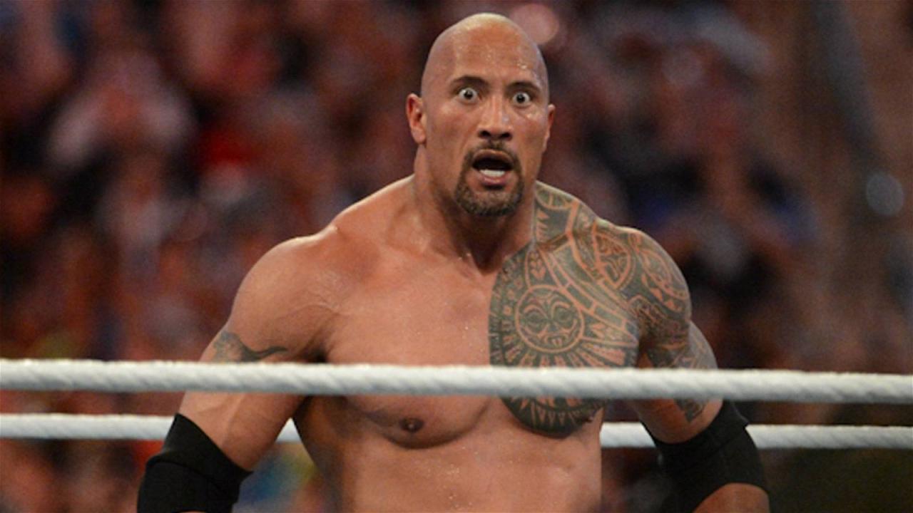 Dwayne The Rock Johnson in WWE