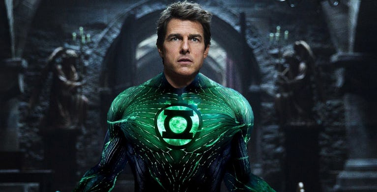 Here's Why Tom Cruise As Green Lantern Is The Greatest Idea Ever - Animated  Times