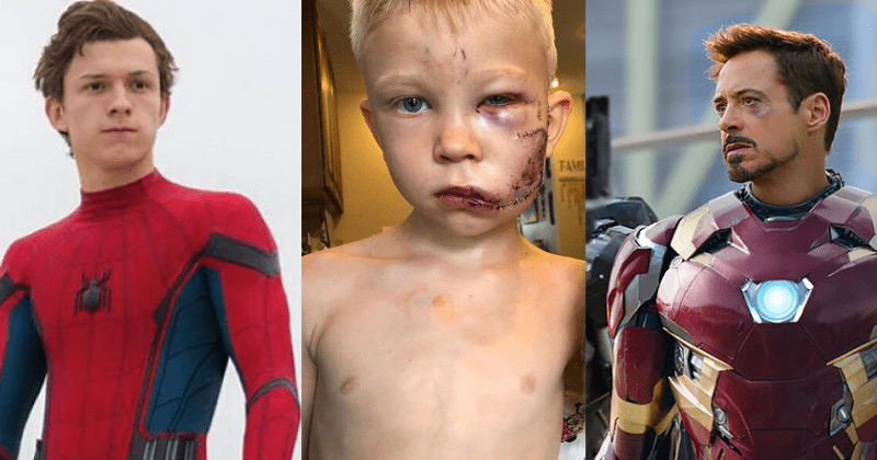 Robert Downey Jr., Chris Evans and Tom Holland Send Message To Hero Boy Who Saved Sister In Dog Attack