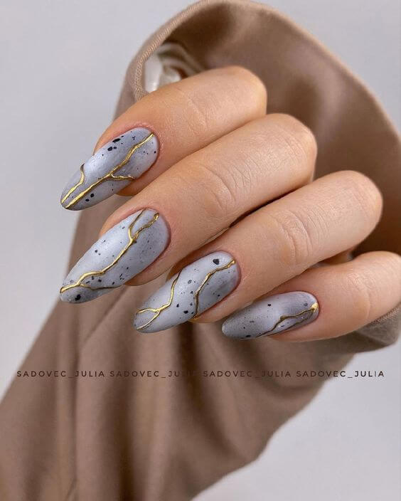 30+ Stunning Nail Designs In Gray To Be Your Go-To Neutral - 255