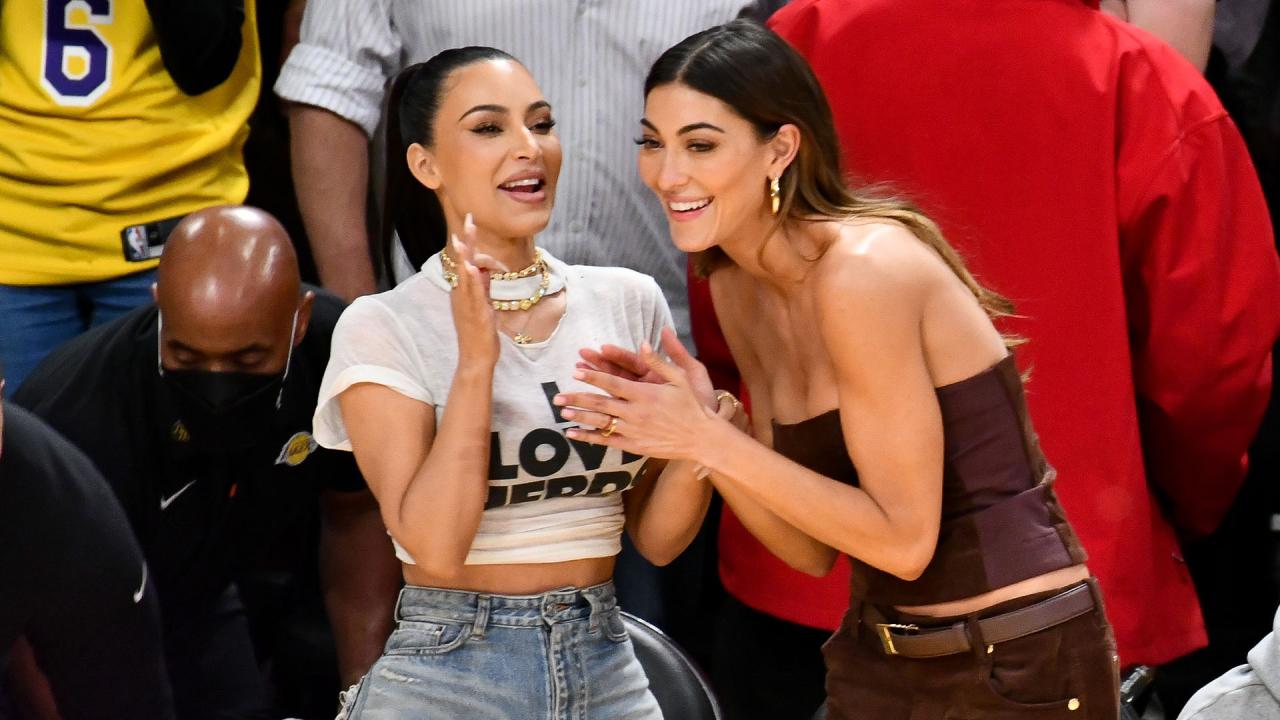 Kim Kardashian supports Tristan Thompson at LA Lakers game again in new post - and fans are furious | The US Sun